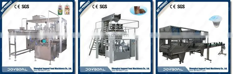 JOYGOAL Automatic pre made bag filling sealing packing machine for japanese egg tofu juice water liquid