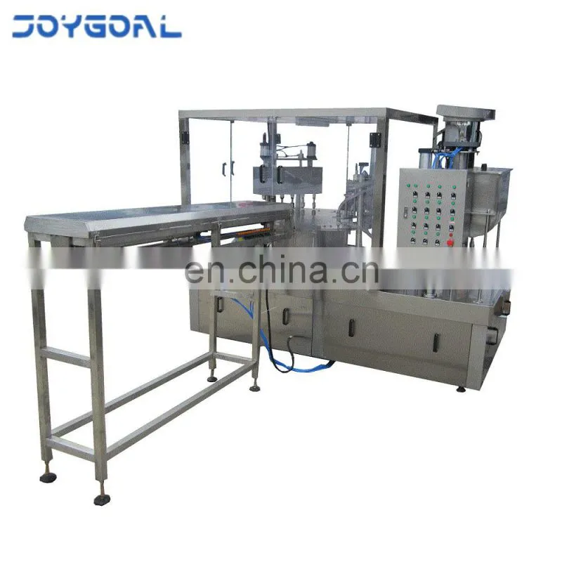 Shanghai automatic plastic spout pouch with cap packing machine/spout Bag Filling Capping Machine