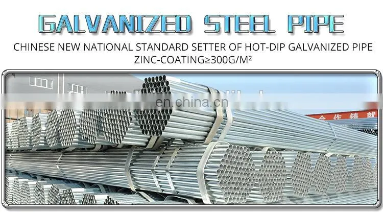 Building Structure Hot Dip Galvanized Scaffolding Tubes from Tianjin factory in China