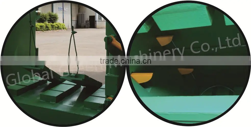 Vertical hydraulic waste paper carton packing machine
