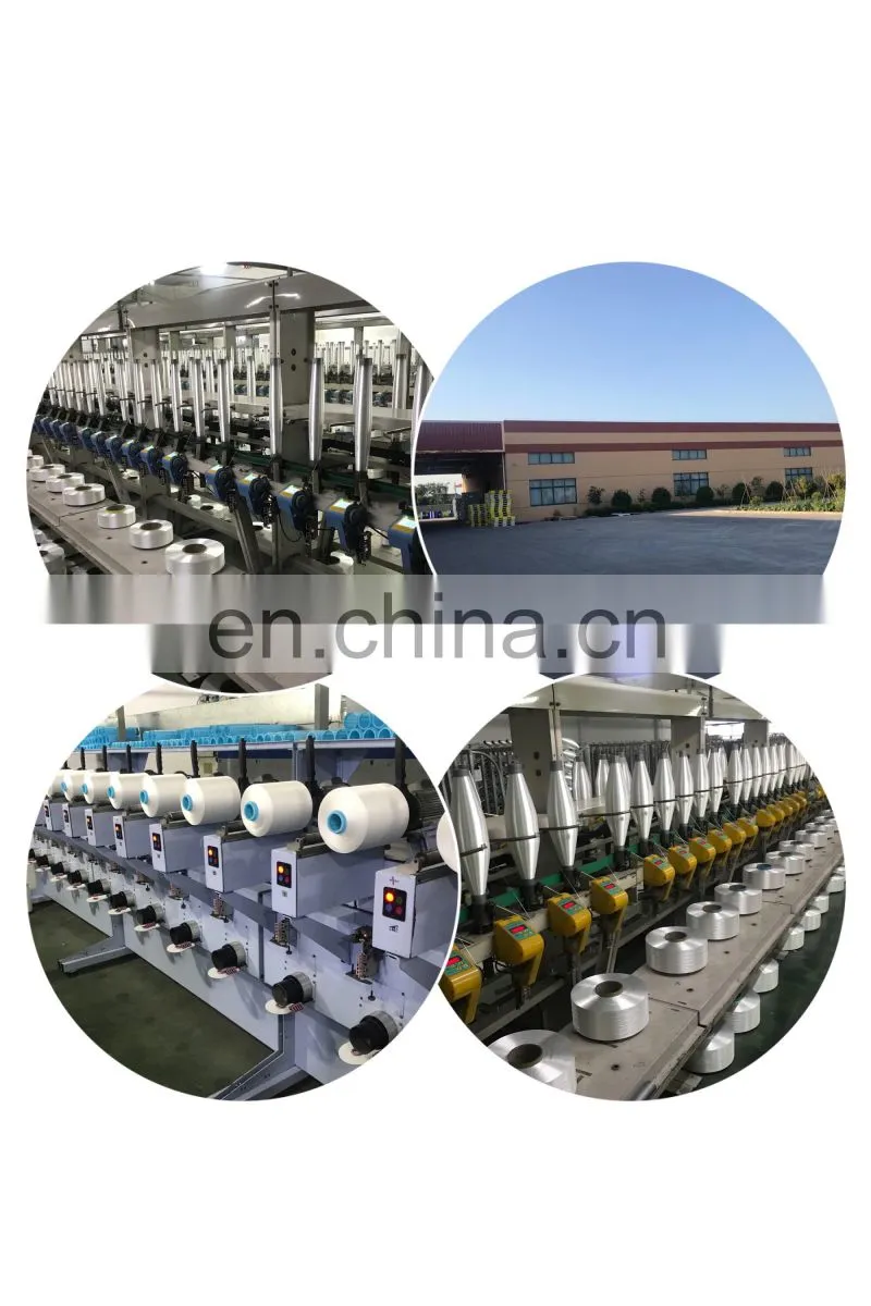 China factory supply high tenacity raw white high strength polyester sewing thread