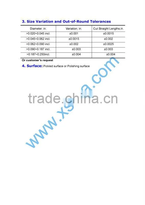 Ti-15V-3Cr-3Al-3Sn Beta Titanium Alloy Wire and bar