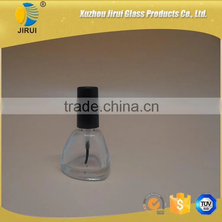 10ml clear triangle glass nail polish bottles