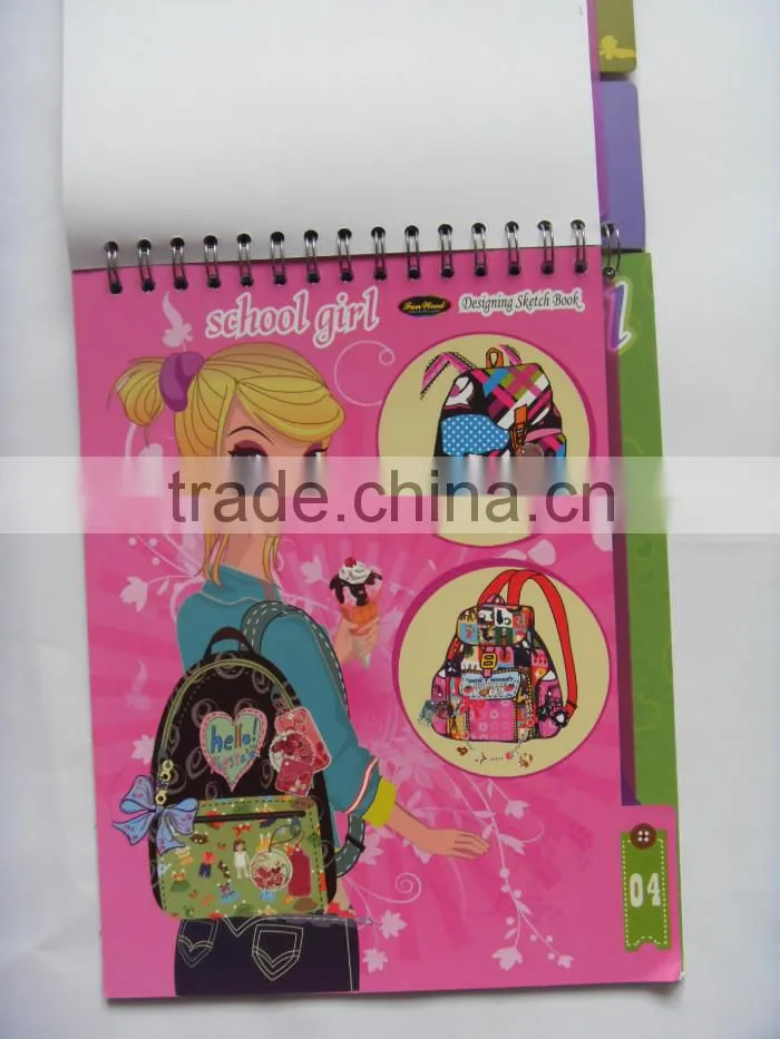 DIY PP template coloring book