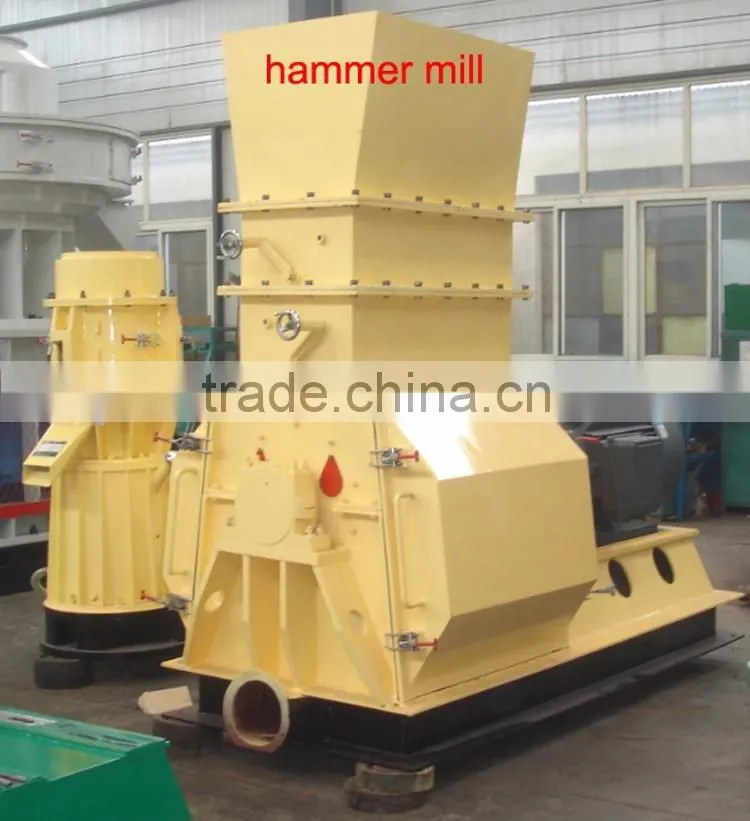 wood hammer mill crusher