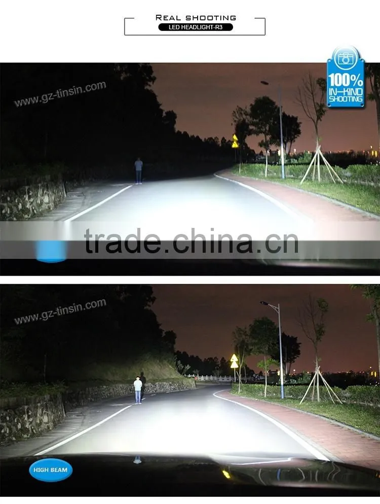 Smaller size 75w led headlight,led headlight lamp,led headlight 9006
