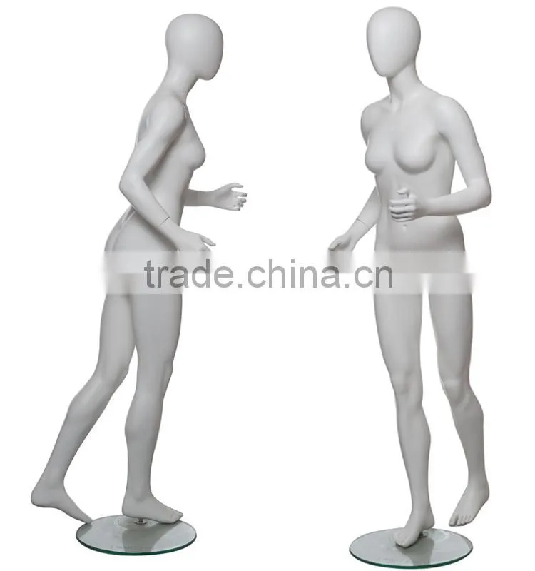 fiberglass female sport mannequin