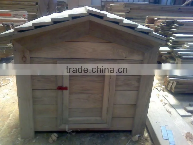 large Waterproof Wood Dog Kennels With Bitumen Roof