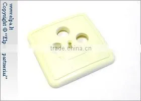 Wall socket. Terminal. Input for coaxial cable. SAT, TV and radio outputs.