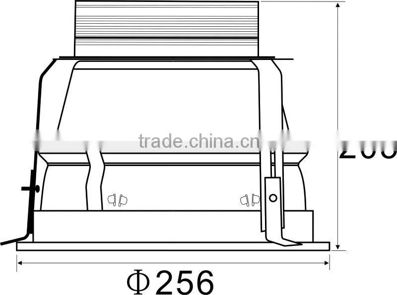 HB-DW201A 40w 60w low frequency induction ceiling lamp