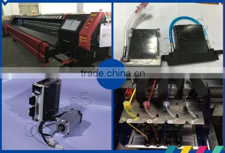 Stable Digital Solvent Industrial Large Format Printer With Konica 512i Head
