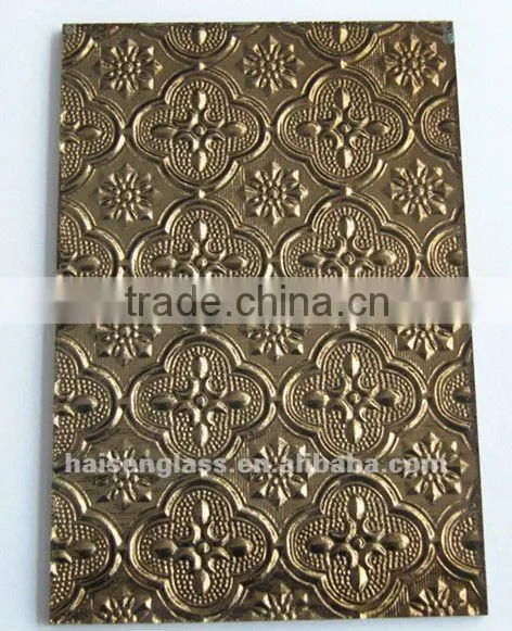High quality 3mm-12mm decorative pattern mirror