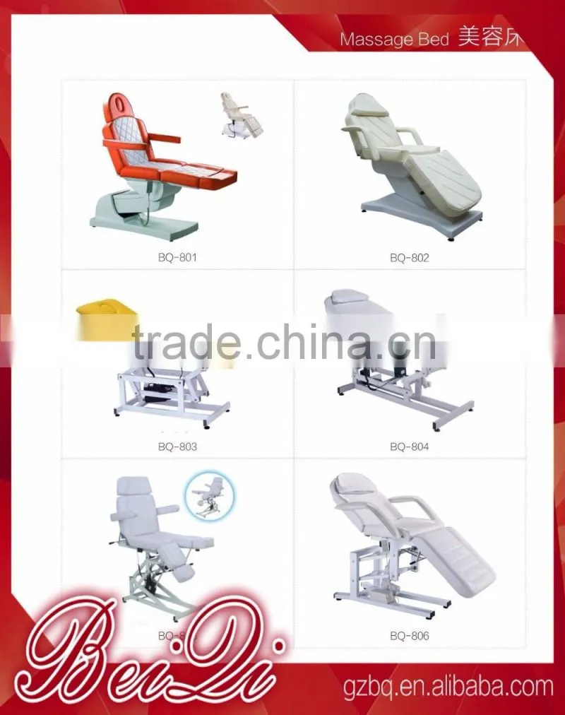 Beiqi Luxury Ultrasoft Physiotherapy /Chiropody / Podiatry Electric Beauty Salon Foot Massage Pedicure Chair Massage Bed