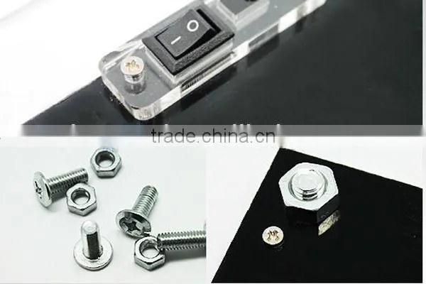 Alibaba acrylic LED jewelry decorative pill box