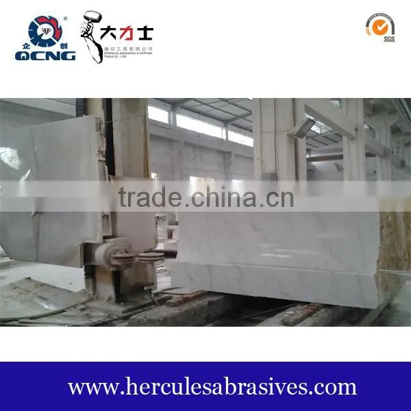 diamond wire saw machine used for stone block cutting (granite marble)