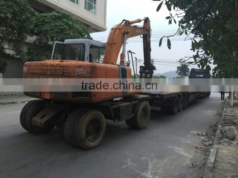 Used Japan Wheel Excavator Hitachi EX100WD-1 For Sale
