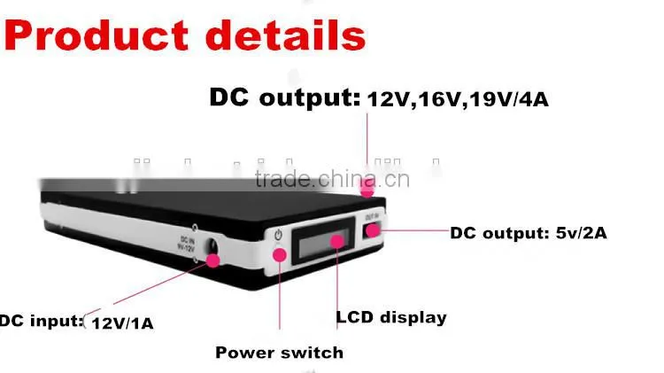 new products for 2015 high capacity 20000mah portable power bank for asus