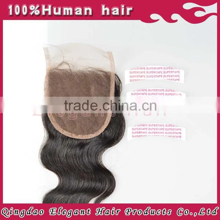 AAAAAA grade natural color wholesale virgin indian human hair lace frontal