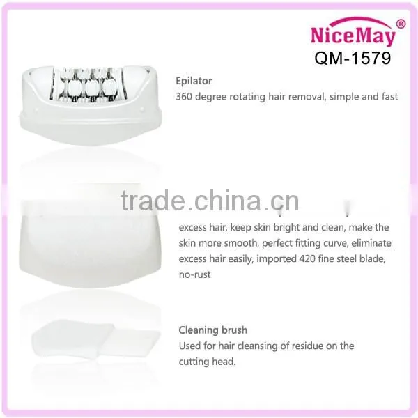 Battery operated 3 in 1 Hair and callus remover