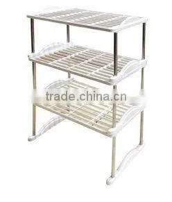 3tier multi-function storage rack holder for kitchen use shoes storage