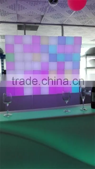 LED light cube bar decoration cube with remote control YXF-5050C