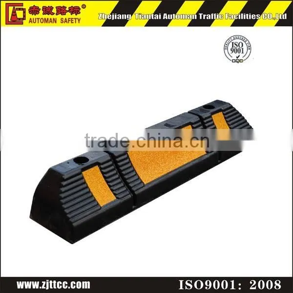 Perfect Parking Lots Solution Economy Solid Rubber Car Stop