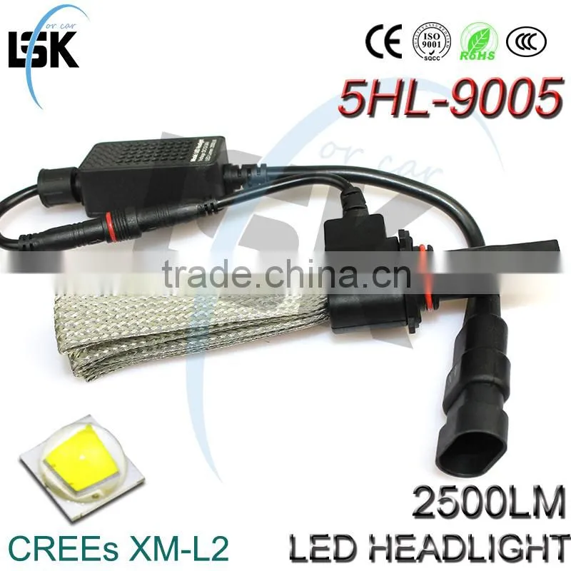 Powerful 9005 led headlight all in one led light car accessories