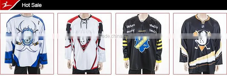 custom sublimated polyester ice hockey shirts sportswear manufacturer