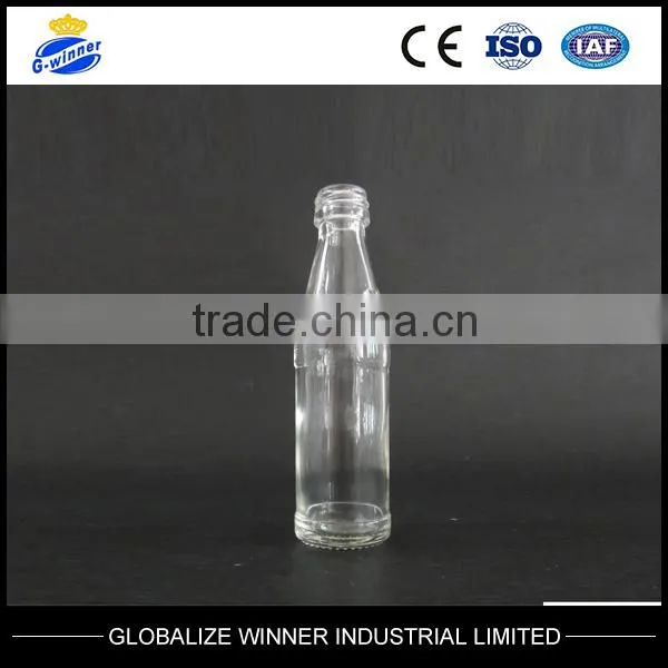 38ml clear transparent glass cosmetice bottles