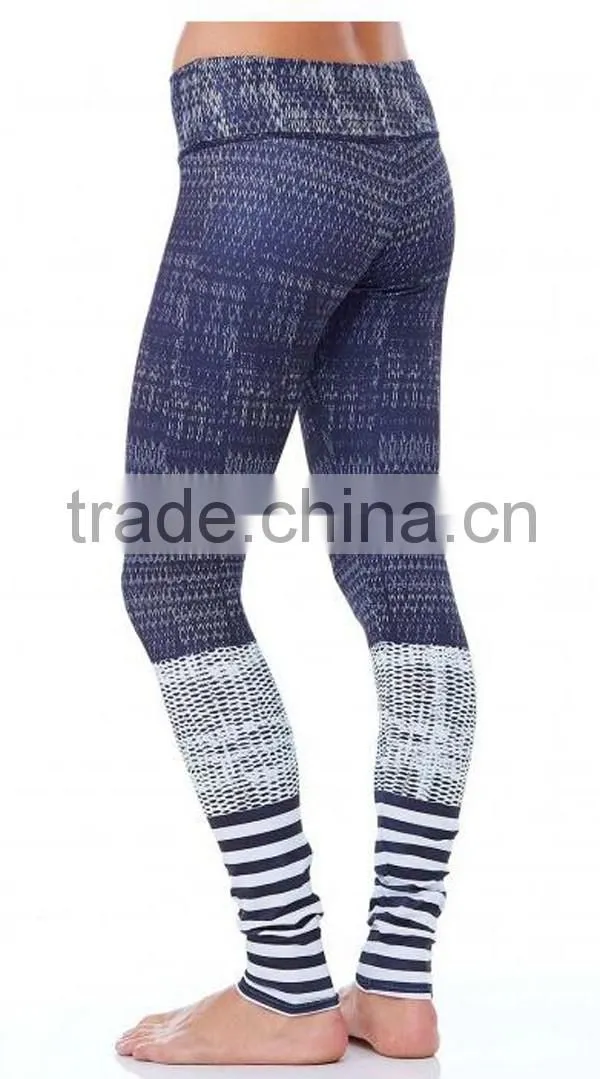 sublimation custom high quality patterned custom made leggings spandex&New arrival digital print leggings