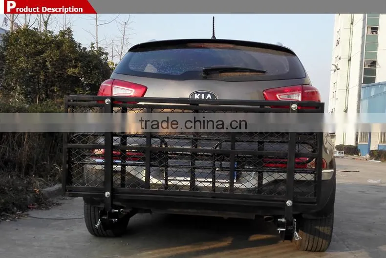 Folding pickup steel car luggage carrier