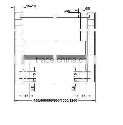 Motion sensor led bar furniture