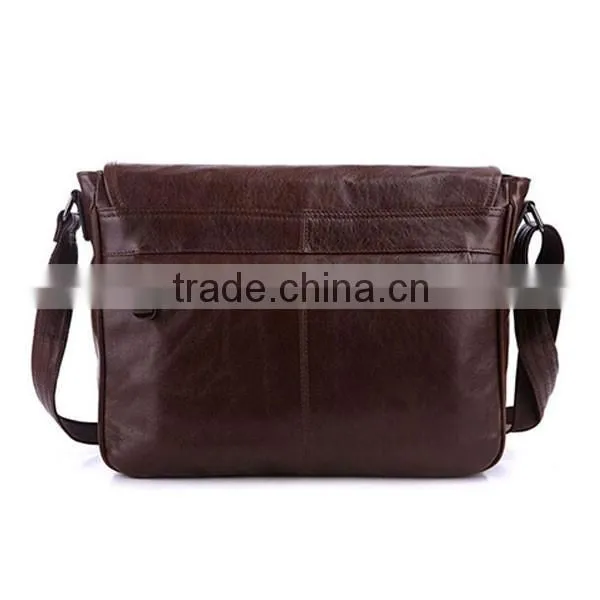 2016 new model fashion china supplier mens leather shoulder bag