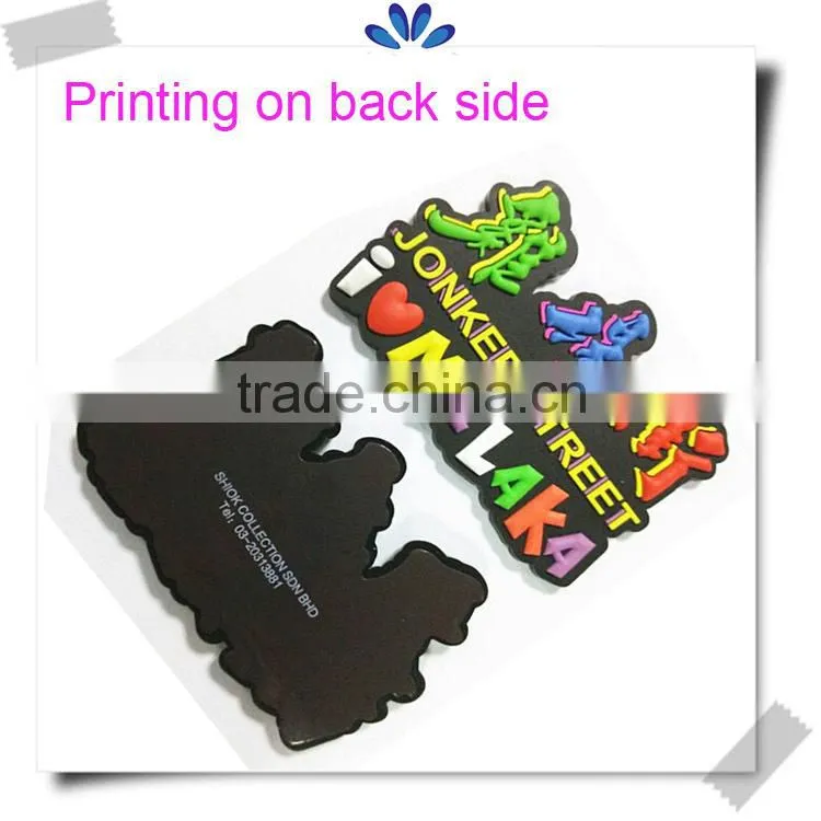 Custom multi-colour 3d fridge magnet,rubber fridge magnets