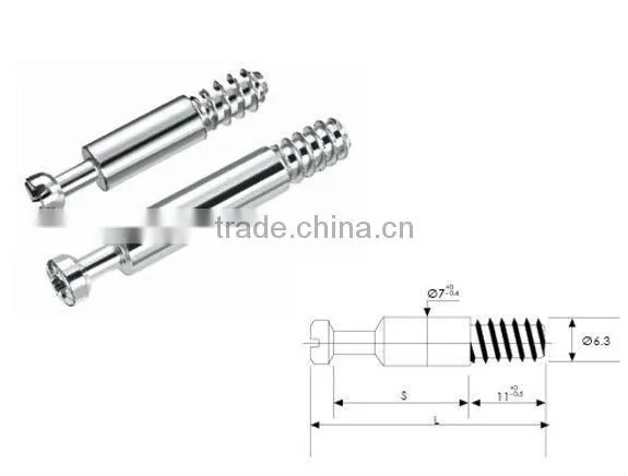 Steel Zinc alloy Cabinet Universal Furniture Connector