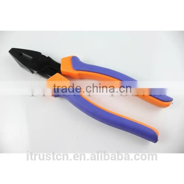 combination plier with 2 color handle good quality PL1022D GS KING TOOLS
