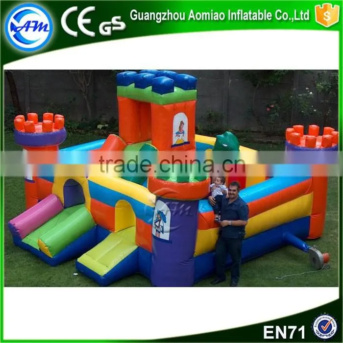 Cheap commercial obstacle playground inflatable arena for kids