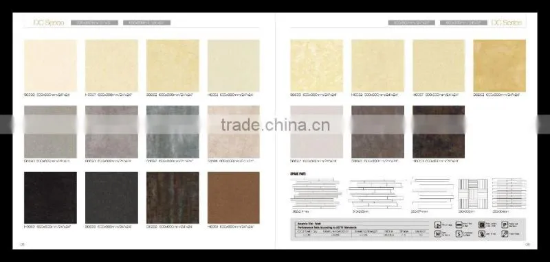Foshan rustic tiles elegant design matt surface ceramic floor tiles
