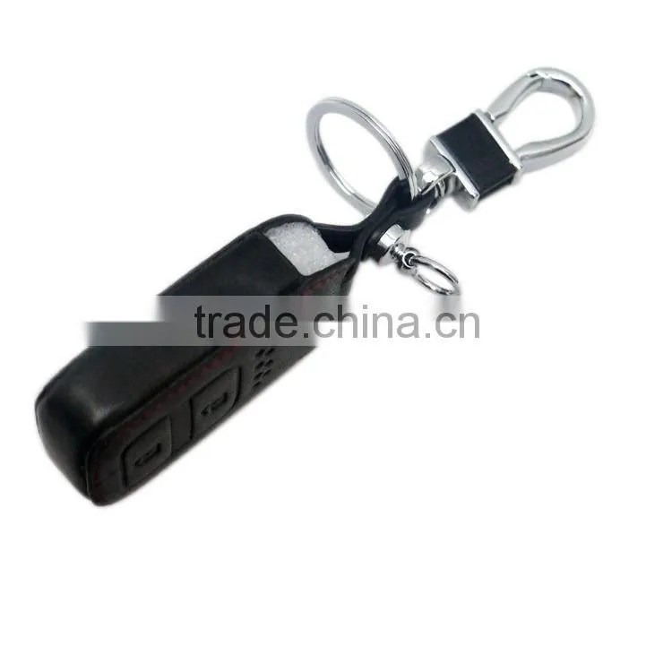 2016 most popular keychain waterproof key bag soft leather key bag made in china
