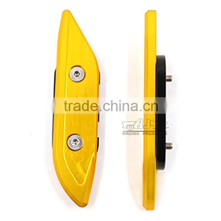 BJ-MHC-YA002 Professional Tuning Parts CNC Aluminum Motorcycle Golden Side Mirror Cover Caps Hole Cover for Yamaha T MAX 530 201