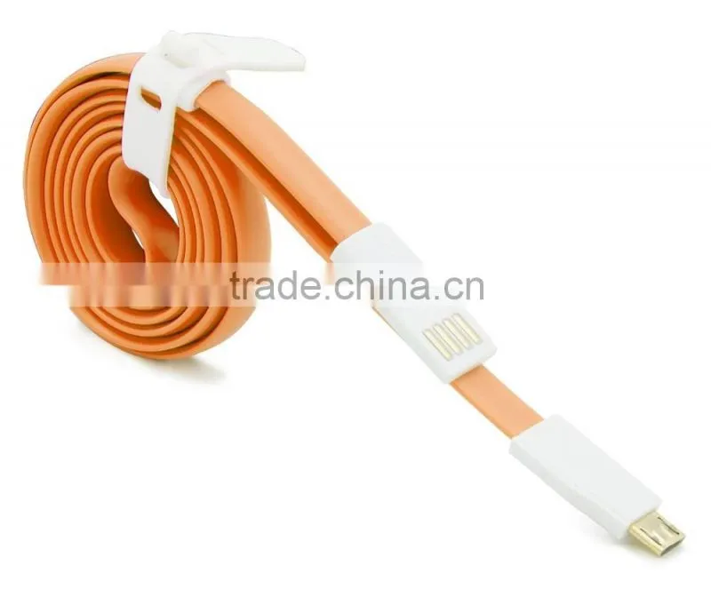 flat magnetic USB cables for samsung