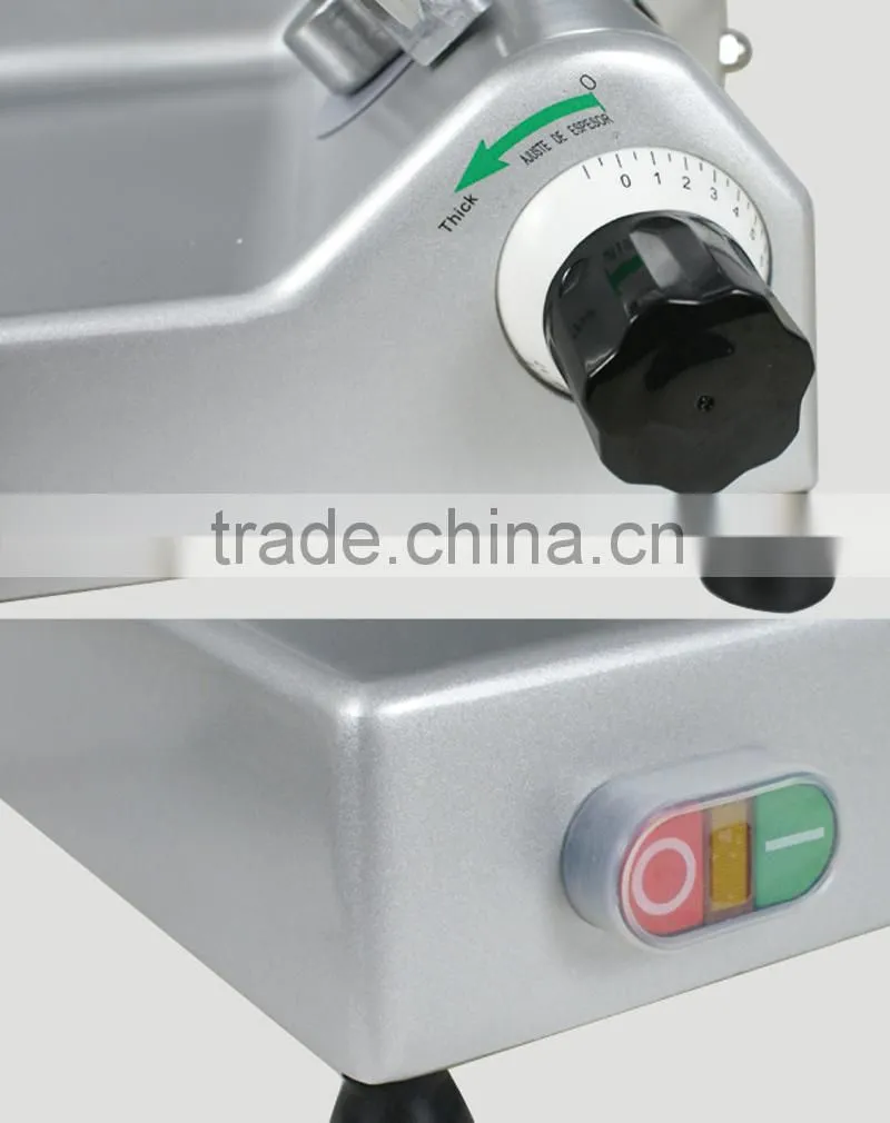 Commercial 10" Blade Deli Meat Slicer 240w 530RPM Food Cheese Electric Cutter