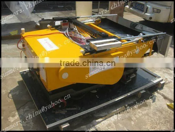 Auto rendering plastering equipment for wall