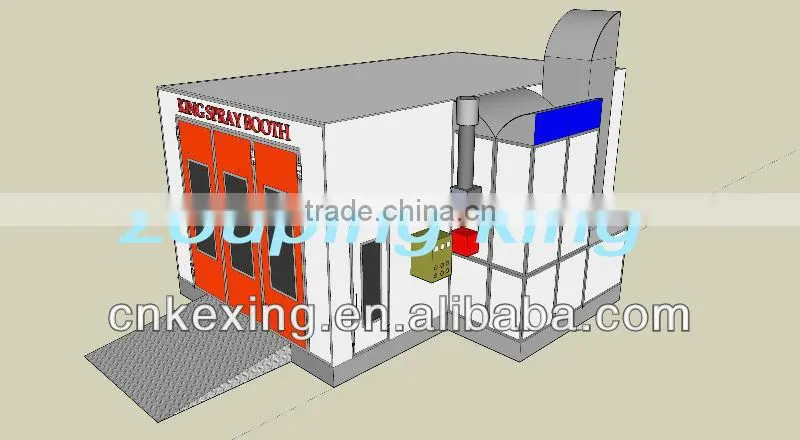brand new car spray booth system