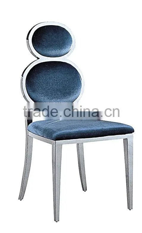 hotel fashion metal chair PU surface chair Y-073#