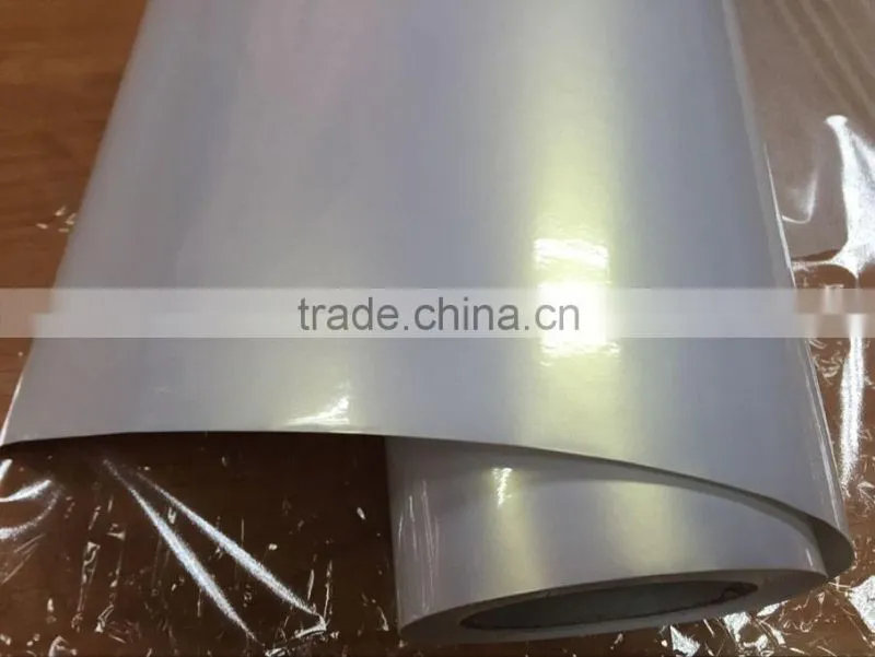 Best Selling 1.52*20m pearl chameleon white film for car sticker, white to gold car wrapping film