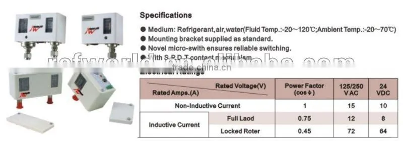 Single and Double WATER COOLED Pressure Controller