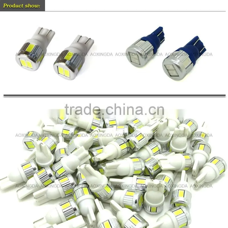 9~30V AC 5630 6SMD T10 car led bulb