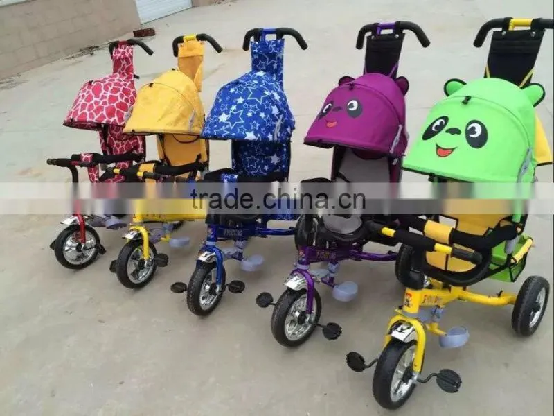 2016 New Fashion Children Car three bikes / kids three bicycles / baby tricycle