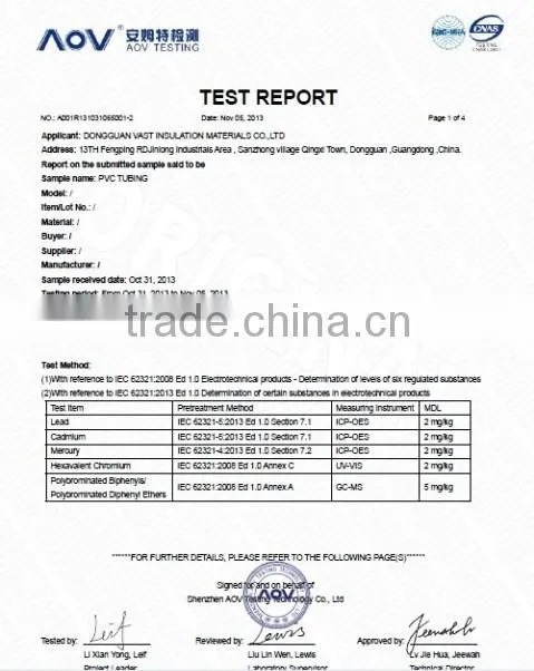 Special customized anti-static pvc pipe